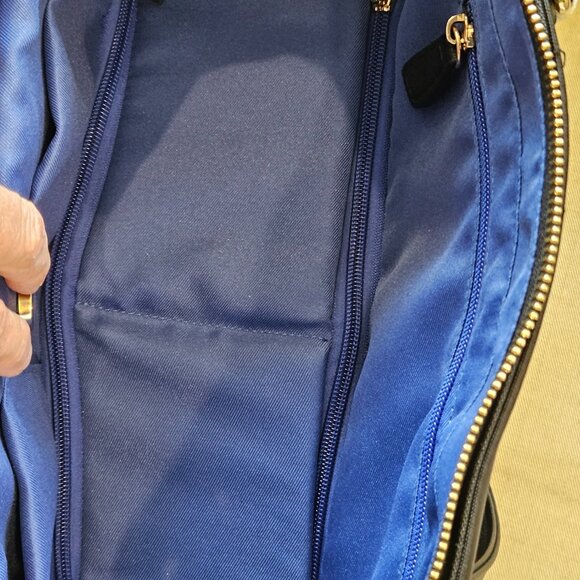 Minkeeblue Ella Tote NWT  Black Vegan Leather - discontinued hard to find design - Picture 11 of 16